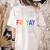 Happy Fri Yay Teacher Friday Saying Women's Comfort Colors T-Shirt Back Print Ivory