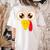 Hilarious Turkey Halloween Thanksgiving Teacher Nurse Women's Comfort Colors T-Shirt Back Print Ivory Hilarious Turkey Halloween Thanksgiving Teacher Nurse Women's Comfort Colors T-Shirt Back Print Ivory