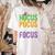 Hocus Pocus Everybody Focus Teacher Halloween Women's Comfort Colors T-Shirt Back Print Ivory Hocus Pocus Everybody Focus Teacher Halloween Women's Comfort Colors T-Shirt Back Print Ivory