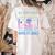 I'Ll Just Wait Until It's Quiet Skeleton Messy Bun Teacher Women's Comfort Colors T-Shirt Back Print Ivory