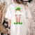 I'm The PE Teacher Elf Christmas Family Matching Women's Comfort Colors T-Shirt Back Print Ivory I'm The PE Teacher Elf Christmas Family Matching Women's Comfort Colors T-Shirt Back Print Ivory