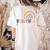 It's A Beautiful Day To Learn Cute Rainbow Boho Teacher Women's Comfort Colors T-Shirt Back Print Ivory