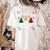 It's Never Too Early For Christmas Music Teacher Women's Comfort Colors T-Shirt Back Print Ivory