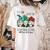 It's Fine We'Re Fine Gnome Pre-K Teacher Christmas Light For Men Women Women's Comfort Colors T-Shirt Back Print Ivory