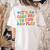Its A Good Day To Run And Play PE Teacher Physical Education Women's Comfort Colors T-Shirt Back Print Ivory