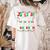 Jolliest Bunch Of Teachers Aides This Side Of Homeroom Women's Comfort Colors T-Shirt Back Print Ivory