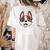 Just a Girl Who Loves Boston Terriers Women's Comfort Colors T-Shirt Back Print Ivory