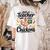 Just a Teacher Who Loves Chickens Chicken Farm Animal Lover Women's Comfort Colors T-Shirt Back Print Ivory Just a Teacher Who Loves Chickens Chicken Farm Animal Lover Women's Comfort Colors T-Shirt Back Print Ivory