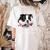 Just a Woman Who Loves Her Boston Terrier Cute Dog Mom Women's Comfort Colors T-Shirt Back Print Ivory