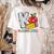 K Is For Kindergarten Teacher Pencil Apple Back To School Women's Comfort Colors T-Shirt Back Print Ivory K Is For Kindergarten Teacher Pencil Apple Back To School Women's Comfort Colors T-Shirt Back Print Ivory