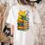 Kawaii Cats Lover Coffee Books Teacher Librarian Cat Women's Comfort Colors T-Shirt Back Print Ivory