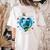 Be Kind Dolphin Autism Awareness Back To School Teacher Men Women Kids Women's Comfort Colors T-Shirt Back Print Ivory
