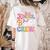 Kinder Boo Crew Kindergarten Teacher Student Halloween Women's Comfort Colors T-Shirt Back Print Ivory