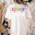 Kinder Crew Kindergarten Teacher 1st Day Of School Women's Comfort Colors T-Shirt Back Print Ivory