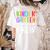 Kindergarten Crew Shirt Kinder Crew Teacher Boy Girl Women's Comfort Colors T-Shirt Back Print Ivory