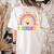 Kindergarten Rainbow Girls Boys Teacher Team Kinder Squad Women's Comfort Colors T-Shirt Back Print Ivory Kindergarten Rainbow Girls Boys Teacher Team Kinder Squad Women's Comfort Colors T-Shirt Back Print Ivory