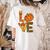 Leopard Pumpkin Love Teacher Life Thanksgiving Fall Women Women's Comfort Colors T-Shirt Back Print Ivory