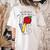 Let All That You Do Be Done In Love Christian Teacher Women's Comfort Colors T-Shirt Back Print Ivory