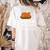 Let's Eat Kids Grammar For Thanksgiving Teacher Women's Comfort Colors T-Shirt Back Print Ivory