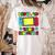 Level Up Your Education Gaming Inspired Teacher Gamers Women's Comfort Colors T-Shirt Back Print Ivory