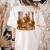 Librarian Turkey Reading Book Fall Thanksgiving Teacher Book Women's Comfort Colors T-Shirt Back Print Ivory