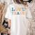 Love First Teach Second School Teacher Appreciation Women's Comfort Colors T-Shirt Back Print Ivory