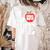LOVE Kindergarten Teacher Student School Apple Women's Comfort Colors T-Shirt Back Print Ivory