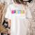 Maestra Fabulosa Bilingual Spanish Espanol Teacher School Women's Comfort Colors T-Shirt Back Print Ivory