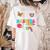 Maestra Spanish Teacher Back To School Maestra De Espanol Women's Comfort Colors T-Shirt Back Print Ivory