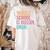 Middle School Teacher Middle School Is Bussin Bruh Women's Comfort Colors T-Shirt Back Print Ivory