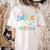 Music Is For Everyone Love For Music Teachers Women's Comfort Colors T-Shirt Back Print Ivory