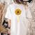Music Teacher Shirt Sunflower Music Notes Musician Singer Women's Comfort Colors T-Shirt Back Print Ivory Music Teacher Shirt Sunflower Music Notes Musician Singer Women's Comfort Colors T-Shirt Back Print Ivory