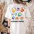Neurodiverse Universe Space Planet Special Education Teacher Women's Comfort Colors T-Shirt Back Print Ivory