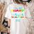 I Am Not Short I Am Pre-K Teacher Size Teacher For Men Women Kids Women's Comfort Colors T-Shirt Back Print Ivory