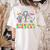 Nothing Beats 2nd Second Grade Back To School Teacher Kids Women's Comfort Colors T-Shirt Back Print Ivory
