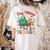 One Merry Teacher Groovy Christmas Tree Pjs Xmas Teacher Women's Comfort Colors T-Shirt Back Print Ivory One Merry Teacher Groovy Christmas Tree Pjs Xmas Teacher Women's Comfort Colors T-Shirt Back Print Ivory
