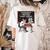 Overworked Underpaid Always Grading Teacher Women's Comfort Colors T-Shirt Back Print Ivory