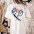Para Heart Teacher Paraprofessional Paraeducator Men Women Women's Comfort Colors T-Shirt Back Print Ivory Para Heart Teacher Paraprofessional Paraeducator Men Women Women's Comfort Colors T-Shirt Back Print Ivory