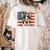 Patriotic Boston Terrier Dog Lover USA Flag 4th Of July For Men Women Kids Women's Comfort Colors T-Shirt Back Print Ivory