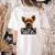 Personal Stalker I'Ll Follow You Wherever You Go Yorkie Women's Comfort Colors T-Shirt Back Print Ivory
