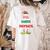 Physics Teacher Christmas Elf Christmas Cheer Women's Comfort Colors T-Shirt Back Print Ivory