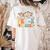 Pre-k Teacher Appreciation Teaching Wildflowers Women's Comfort Colors T-Shirt Back Print Ivory