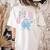 Preppy Fifth Grade Teacher Blue Floral Coquette Pencil Bow Women's Comfort Colors T-Shirt Back Print Ivory Preppy Fifth Grade Teacher Blue Floral Coquette Pencil Bow Women's Comfort Colors T-Shirt Back Print Ivory
