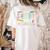 Preschool Teacher Short Pre-K Teacher Women's Comfort Colors T-Shirt Back Print Ivory