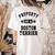Property Of Boston Terrier Boston Terrier Shirt Women's Comfort Colors T-Shirt Back Print Ivory