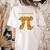 Pumpkin Pi Math Teacher Halloween Geometry Women's Comfort Colors T-Shirt Back Print Ivory Pumpkin Pi Math Teacher Halloween Geometry Women's Comfort Colors T-Shirt Back Print Ivory