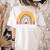 Rainbow Pencil Dream Exceptional Education Team SPED Teacher Women's Comfort Colors T-Shirt Back Print Ivory