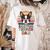 Retro Boston Terrier Dad Women's Comfort Colors T-Shirt Back Print Ivory