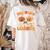 Retro Fall In Love With Learning Autumn Pumpkin Teachers Women's Comfort Colors T-Shirt Back Print Ivory