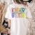 Retro Kindergarten Dream Team Back To School Teacher Kids Women's Comfort Colors T-Shirt Back Print Ivory